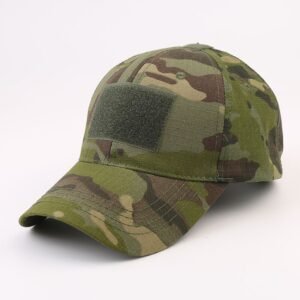 Skull Camouflage BaseballCap Tactical Army Fan Outdoor Sports Hat Velcro Hat Sunshade Hat Mesh Hat – S