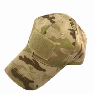 Skull Camouflage BaseballCap Tactical Army Fan Outdoor Sports Hat Velcro Hat Sunshade Hat Mesh Hat – T