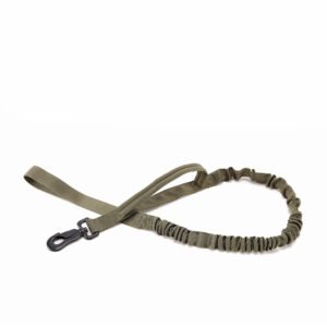 Tactical Dog Clothes Quick Disassembly Dog Vest Outdoor Pet Training Clothes – Army Green Leash, Wide 2.5cm