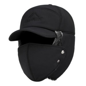 Anti-cold ear cap – black