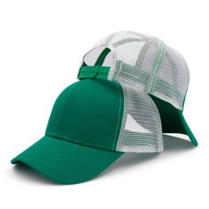 Breathable mesh cap – Green