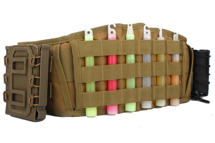 Real-life Army Fan CS Men's Tactical Wide Waist Seal Accessory Kit Suspension Outer Belt - Image 2