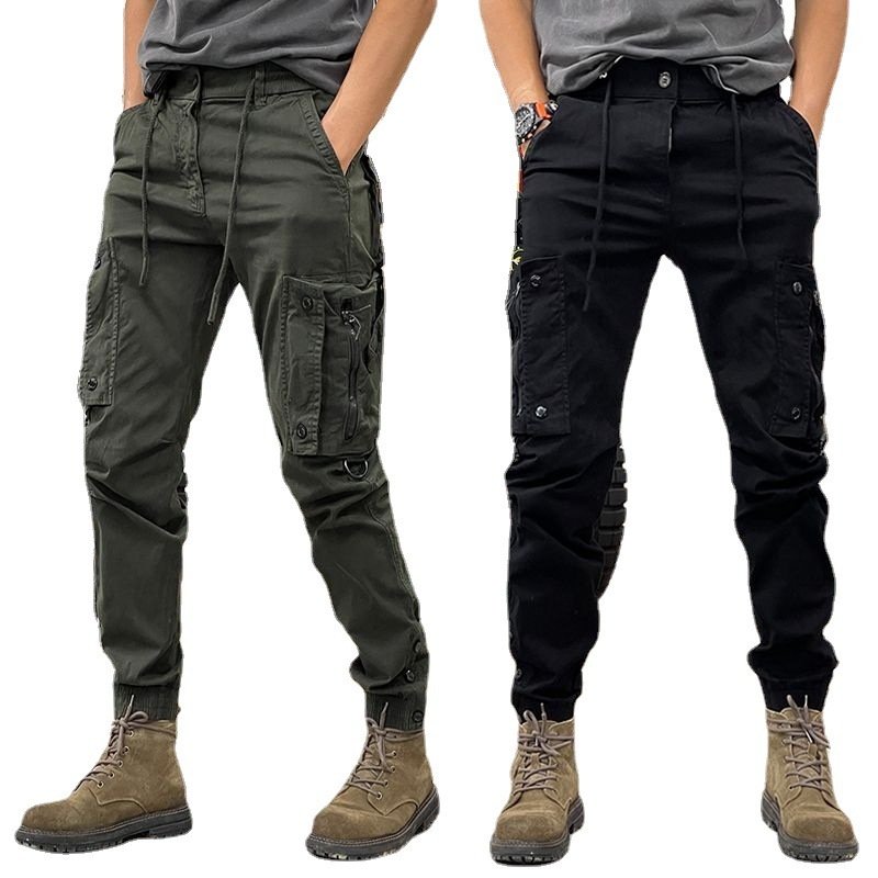 American Workwear Straight Functional City Outdoor Tactics Casual Pants - Image 9
