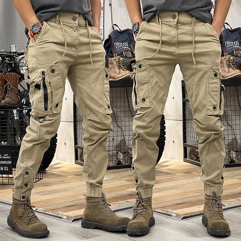 American Workwear Straight Functional City Outdoor Tactics Casual Pants - Image 10