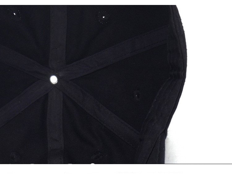 Embroidered US baseball cap - Image 5