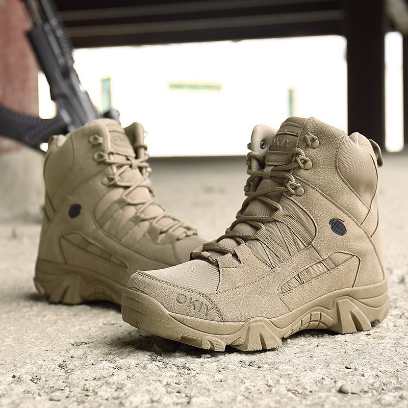 Outdoor tactical boots, non-slip boots - Image 3