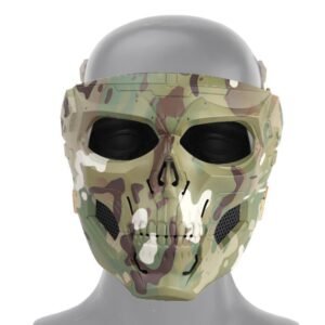 Skull horror helmet mask – Camouflage