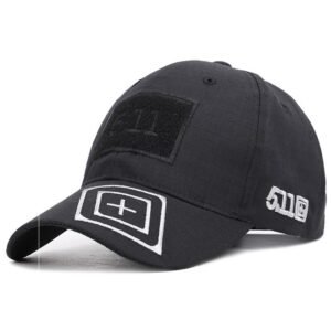 511 men’s outdoor baseball cap – Black and white
