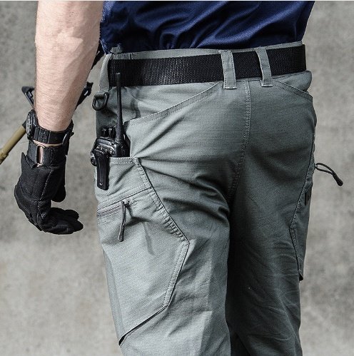 Outdoor Waterproof Quick Dry Stalker Slim Tactical Pants Spring Autumn Training Climbing Breathable Long Cargo Trousers Overalls - Image 2