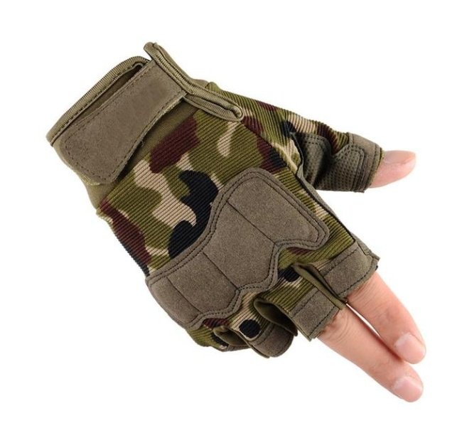 Tactical half finger gloves special forces army fans men and women outdoor sports climbing non-slip training fitness - Image 3