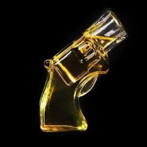 Pistol molding glass – White