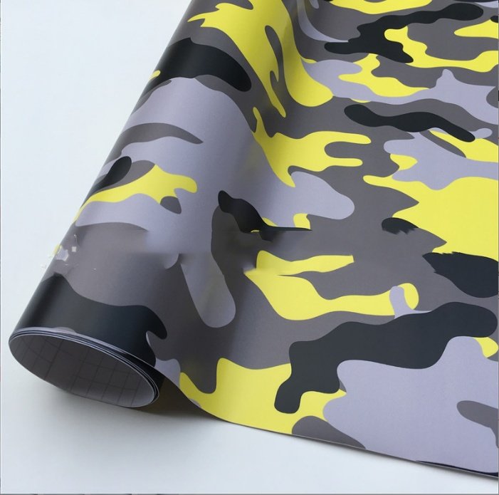 Camouflage HD Inkjet Car Paint Protection Sticker - Image 3