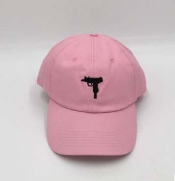 Uzi Gun Baseball Cap - Image 3