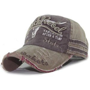Baseball cap washed full cap – Khaki