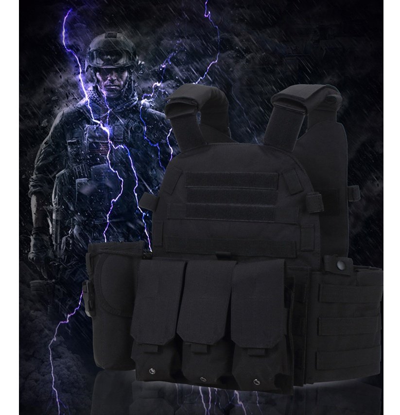 Military Vest Hunting Tactical Plate Carrier Vest - Image 9