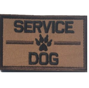 Pet embroidery Velcro – 02 Mud color