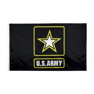 U.S. Army Flag – Black
