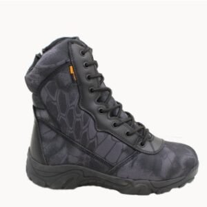 Camouflage boots – black, 40