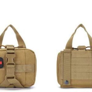 Outdoor tactical medical bag multifunctional pendant bag – Mud color