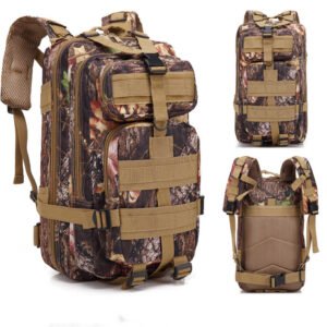 Sports Multifunctional Camouflage Backpack – Brown