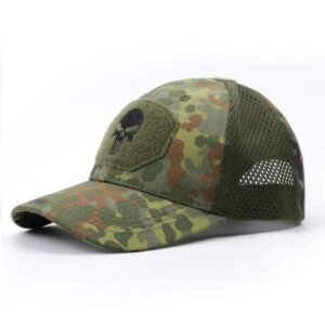 Skull embroidery baseball cap – Durban, One size