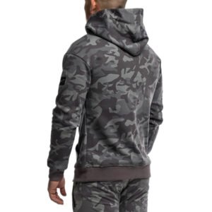 Men’s Camouflage Hoodie Sportswear Gym Fitness Pullover