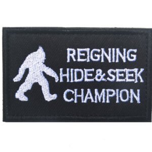 3D embroidery patch tactical military patch sticker – Black, 1