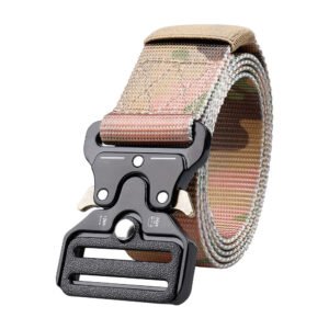 Tactical Belt Military Fan Casual Buckle Belt – Cp, 125cm