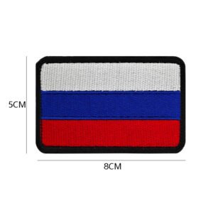 Russian Flag Velcro Seal PVC Rubber – 1 Style