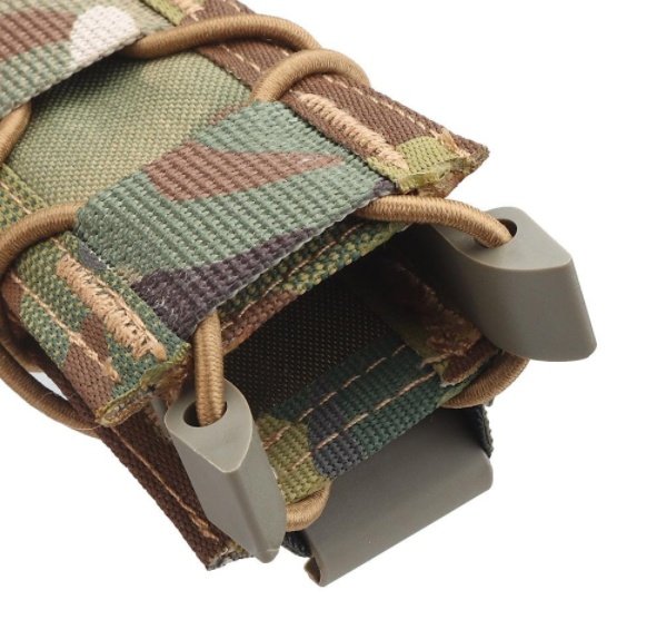 Real CS Tactical 9MM Elastic Functional Outdoor MOLLE Torch Tool Storage Waist Bag - Image 10