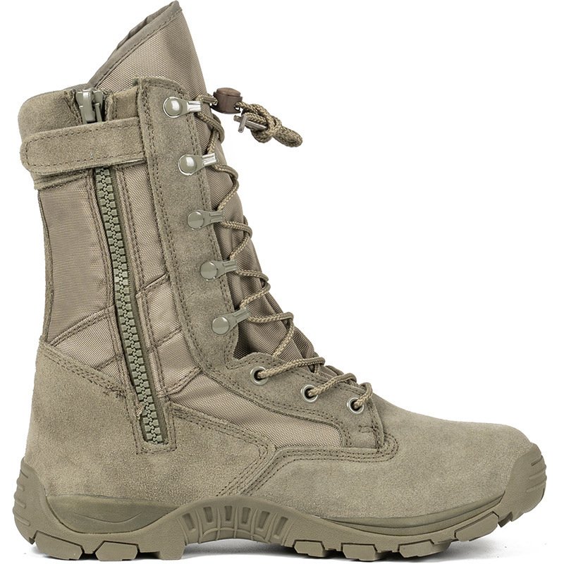 High-top Combat Boots Green Desert Boots Light Combat - Image 7
