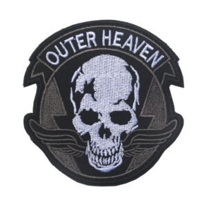 Peace Walker Emblem Alloy Equipment Embroidered Arm Badge Velcro – 1style