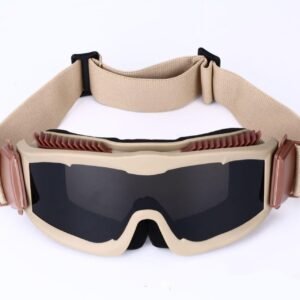 Simple Tactical Impact Resistant Goggles – Yellow