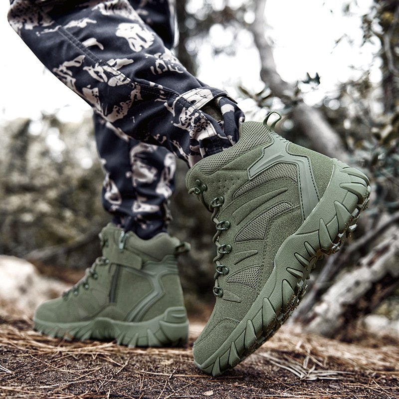 Men's Training Combat Boots Outdoor Hiking Shoes - Image 8