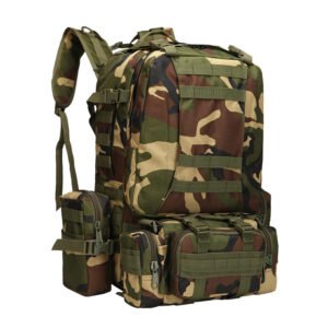 Actical Army Camouflage Camping Combination Backpack – Jungle camouflage