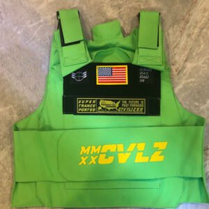 Street rap tactical vest – Green, One Size