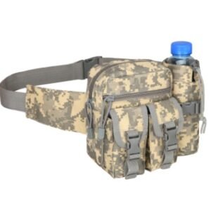 Running sports pockets field function package outdoor small waterproof bag tactical kettle pockets – ACU