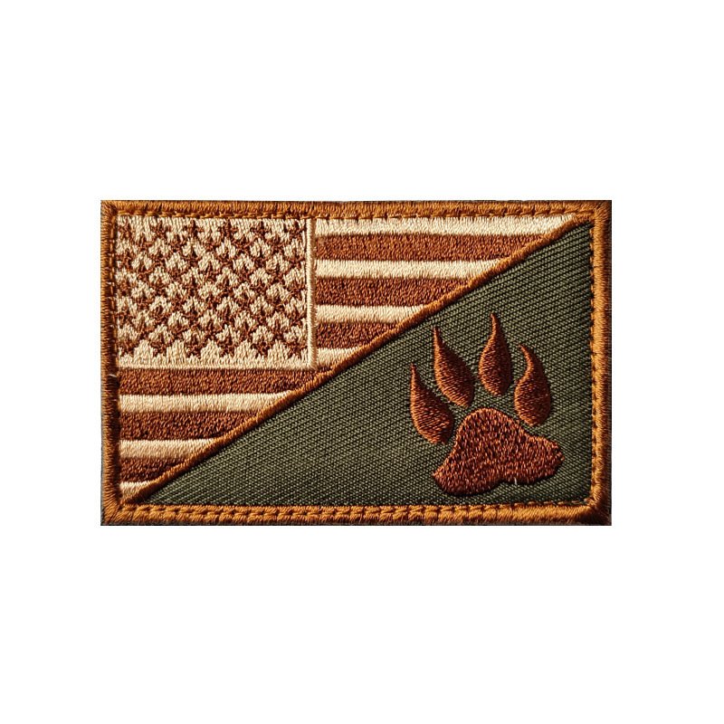K9 Military Dog Rescue Dog Embroidered Velcro Badge - Image 5