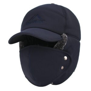 Anti-cold ear cap – blue