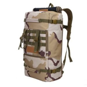 50L New Military Tactical Backpack – Three sand camouflage