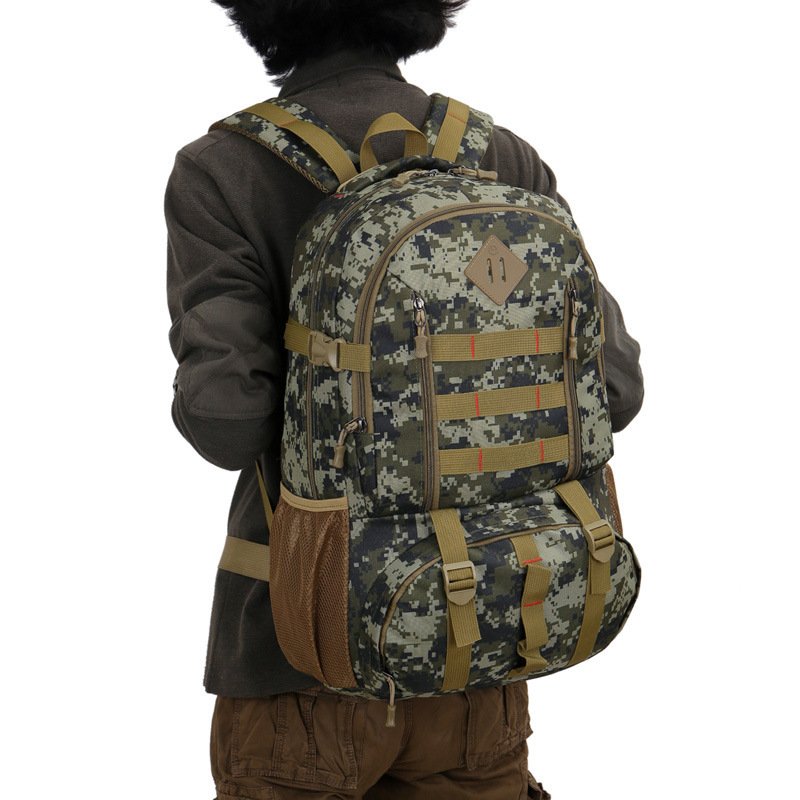 Outdoor mountaineering bag travel backpack camouflage - Image 3