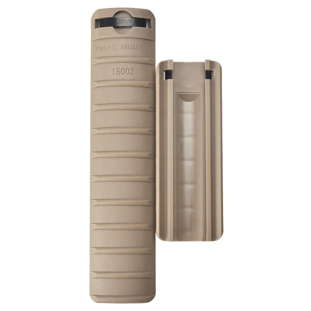 MP Knights Armament Style Picatinny Rail Covers Mod.2 - Black / Tan - Image 4