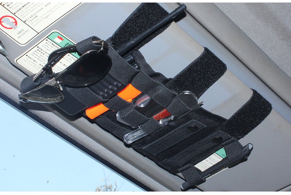 Outdoor tactical car sun visor storage bag - Image 2