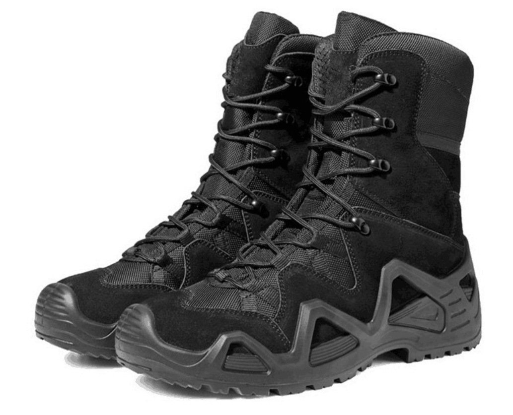 Mid-top High-top Military Fans Outdoor Training Hiking Shoes Military Fans Combat Boots - Image 3