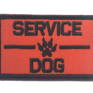 Pet embroidery Velcro – 01 Orange