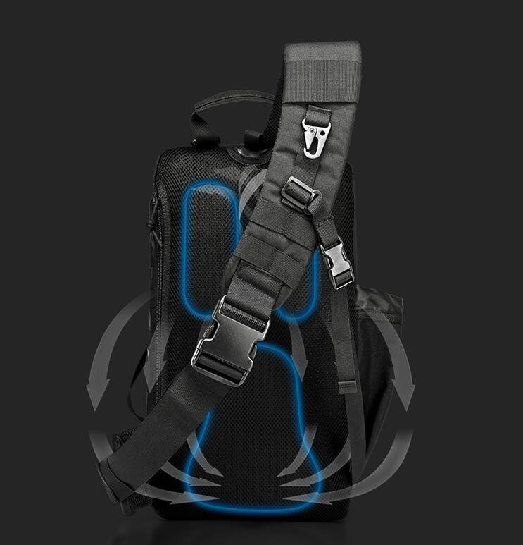 Waterproof outdoor camouflage shoulder bag - Image 2