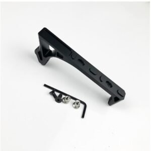 JJAirsoft CNC Angled Foregrip MLOK Keymod – Black, KeyMod