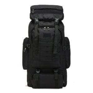 Camouflage backpack mountaineering bag – Black