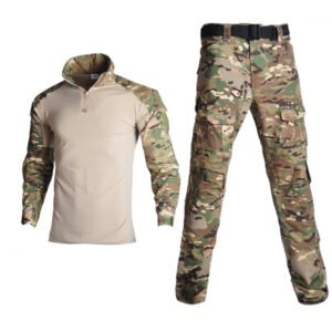 Black python pattern camouflage frog suit tactical suit – CPU camouflage, XL