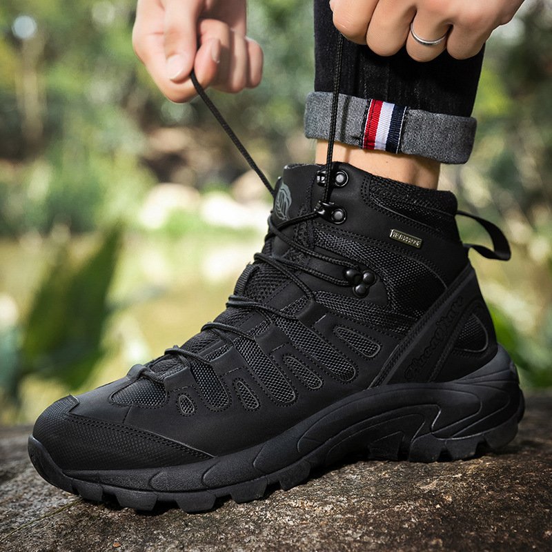 Outdoor Combat Boots Plus Size Men's Outdoor Training Shoes - Image 5